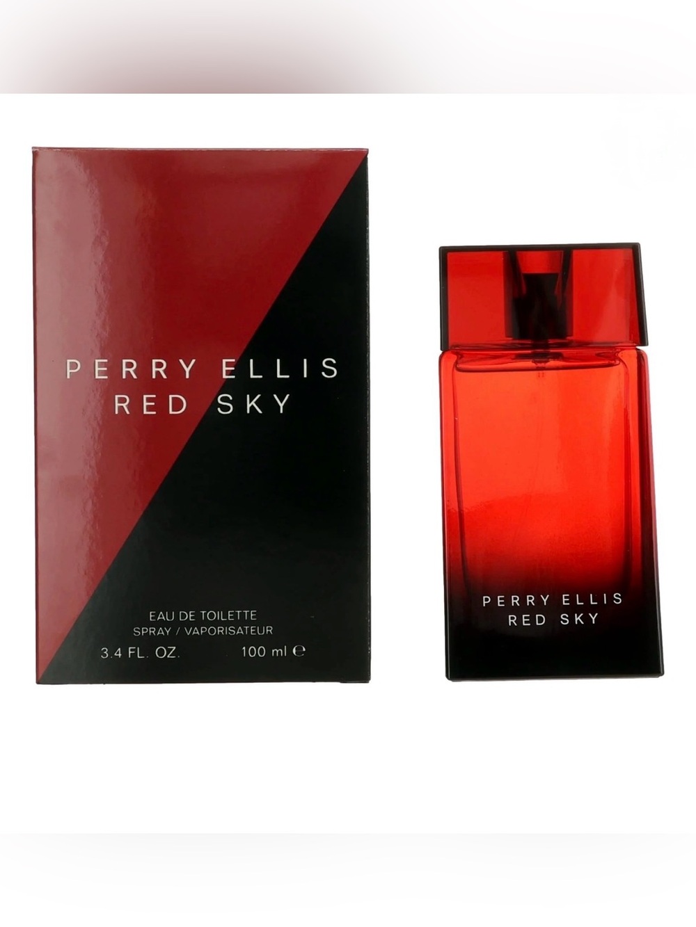 Perry Ellis Perfume Red Sky 3.4 oz 100 ml. EDT Spray for Men New